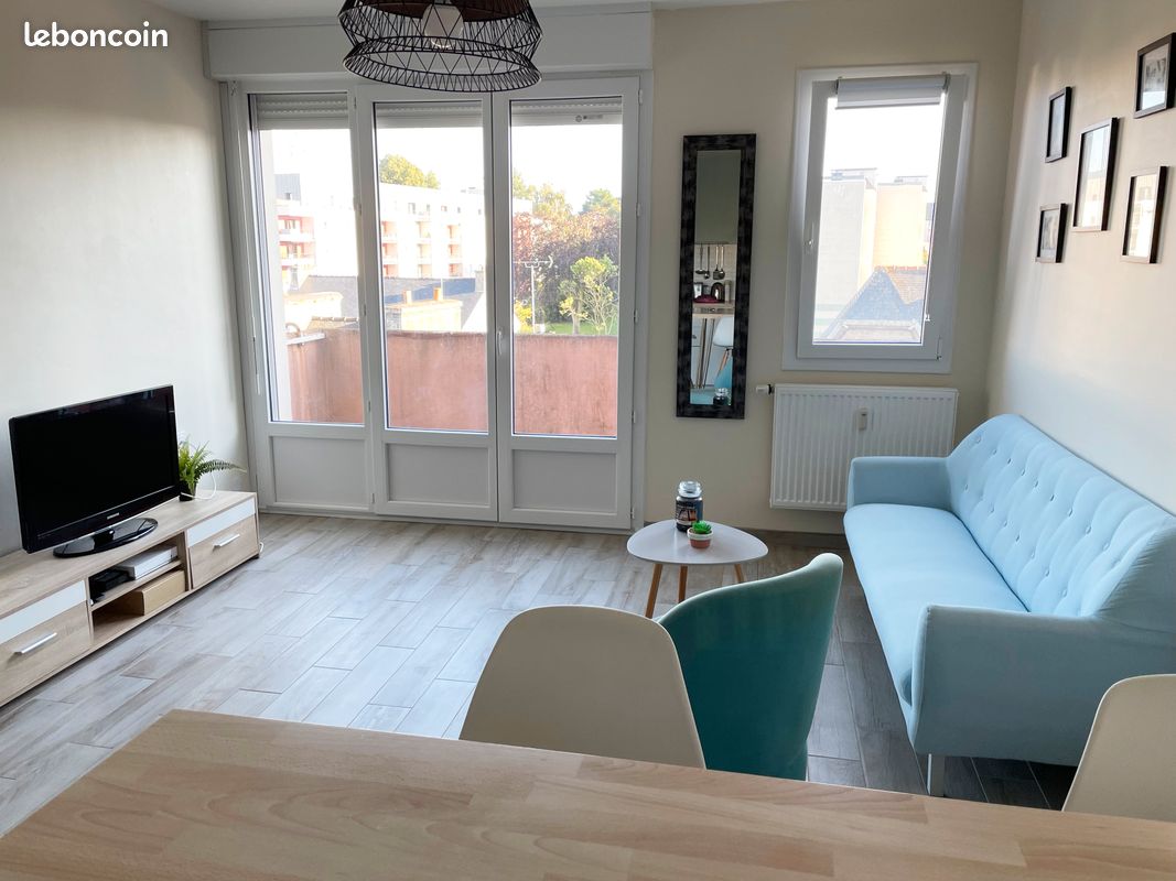 Appartement 2 pièces 38 m² · à Saint-Brieuc · 38 m² · 580 €/mois
