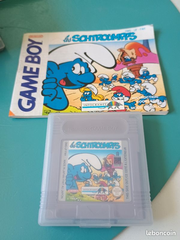 Jeu CBS ColecoVision - Les Schtroumpfs (SPACE FURY) - En Loose - Retrogaming