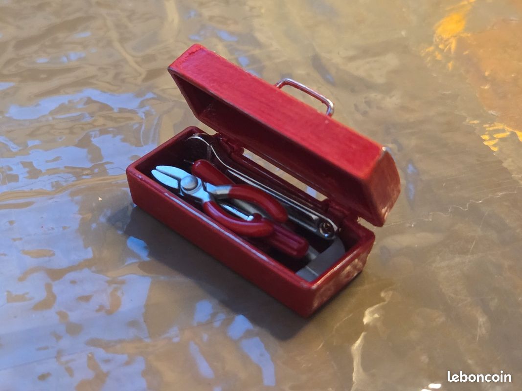 Odoria – Boîte à Couture Miniature échelle 1/12 – Accessoire Pour Maison De Poupée