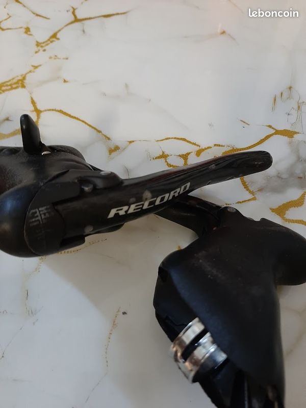 Paire De Repose-mains / Cocottes Vélo – Noir – Pour Campagnolo, Dia Compe – Vintage