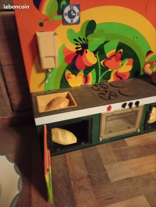 Dinette Vintage - Vilac 8177 - Set de dinette en métal pour enfant