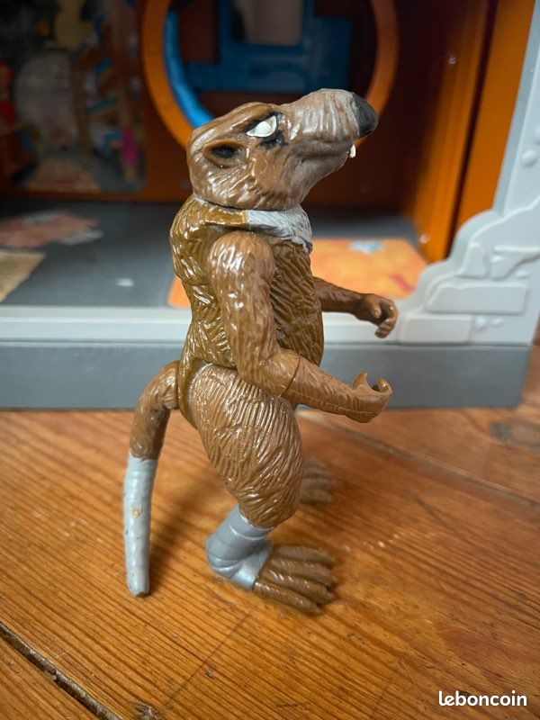 Lot tortues ninja - 1988 - splinter + skate (image 3)