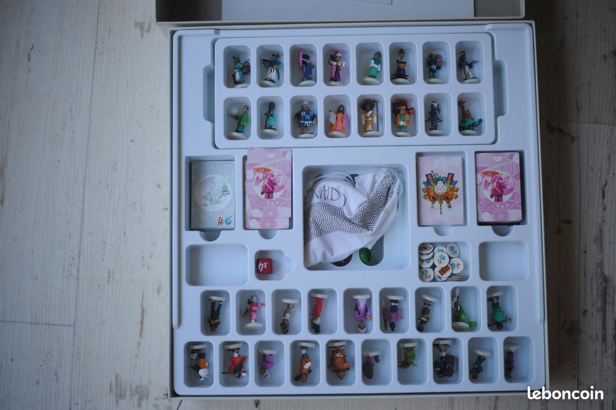 Tokaido COLLECTOR Kickstarter FRANCAIS figurines peintes comme neuve (image 3)