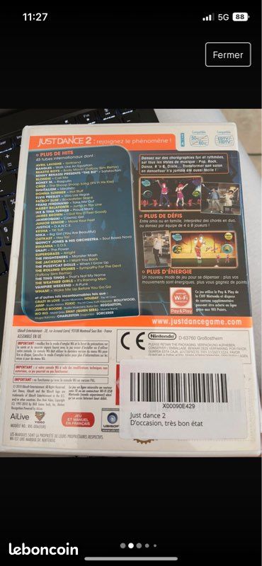 Just dance 2 Wii (image 2)