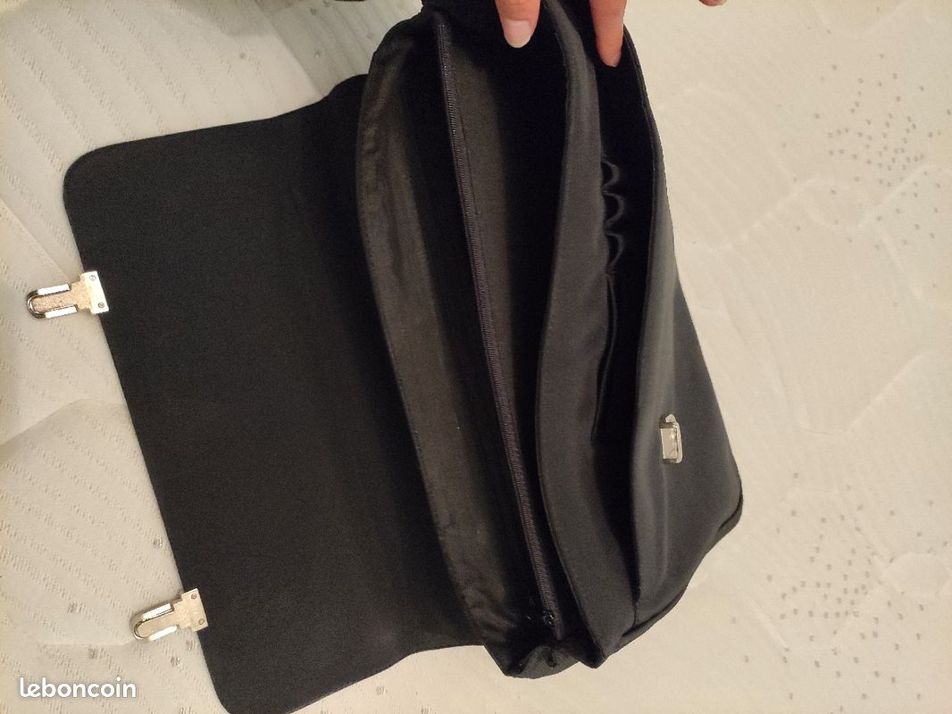 Cartable professionnel noir (image 3)