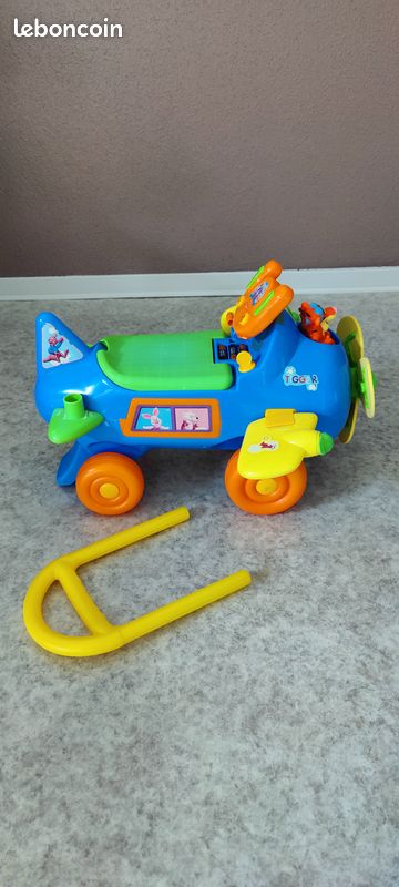 Trotteur porteur avion hélico voiture Tigrou Jeux Jouets