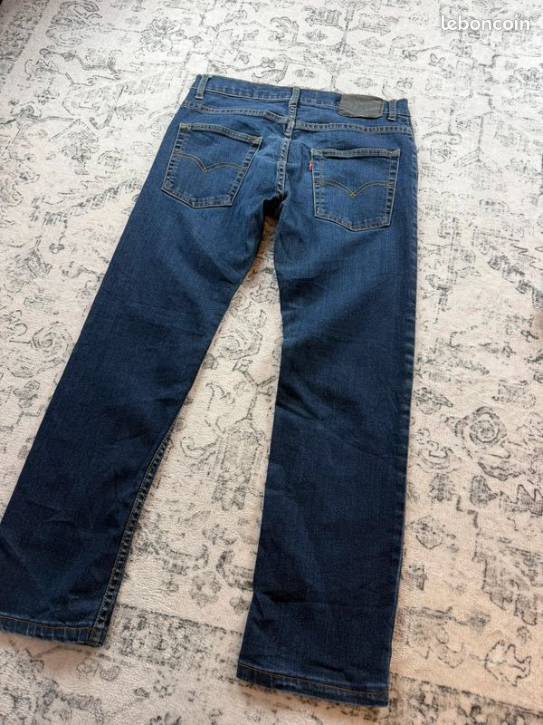 Jean Lévis bleu indigo 511 Slim W28 L38 FR38 Femme #0026 (image 13)