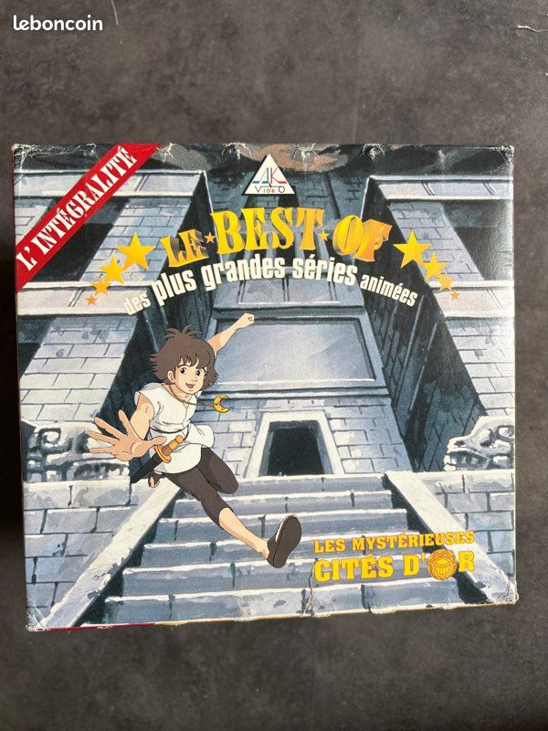 Coffret de cassettes l’intégrale, les mystérieuses cités d’or (image 1)