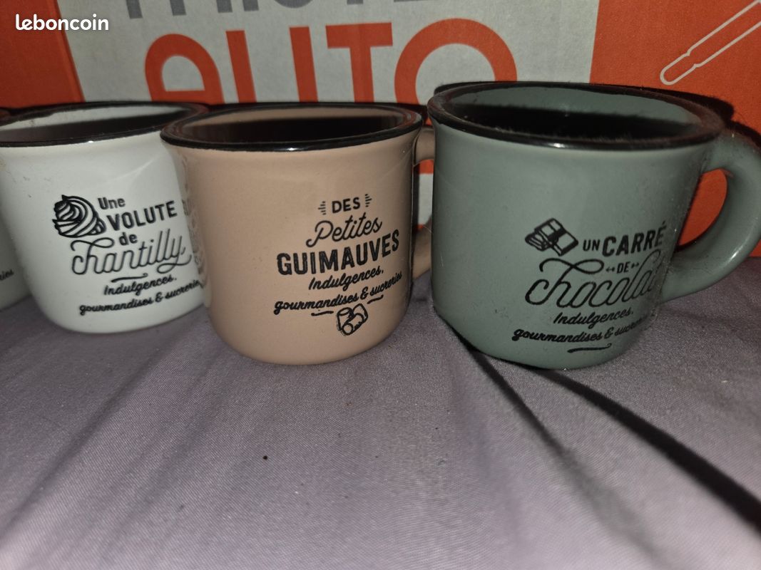 Lot de 5 petites tasses (image 2)