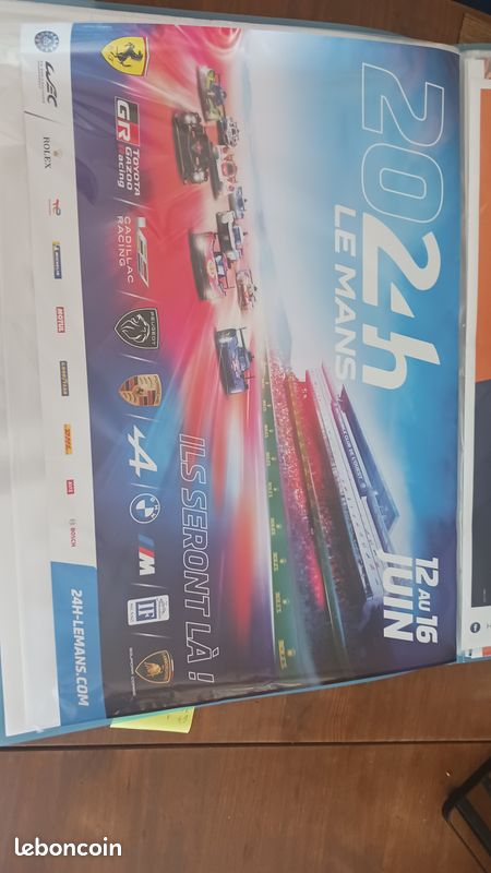 Poster Toyota Gazoo Racing – 40 Ans Des 24 Heures Du Mans, édition 2025