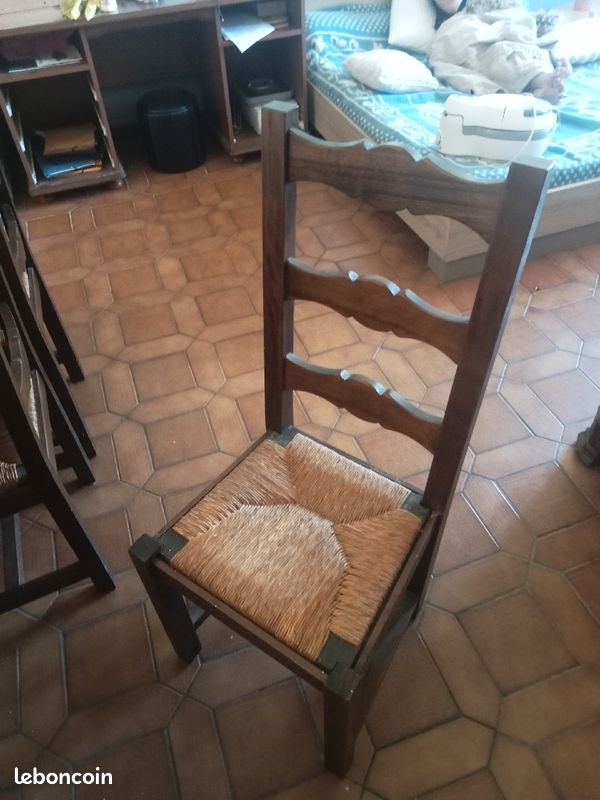 Table en chaîne avec 6 chaises (image 3)