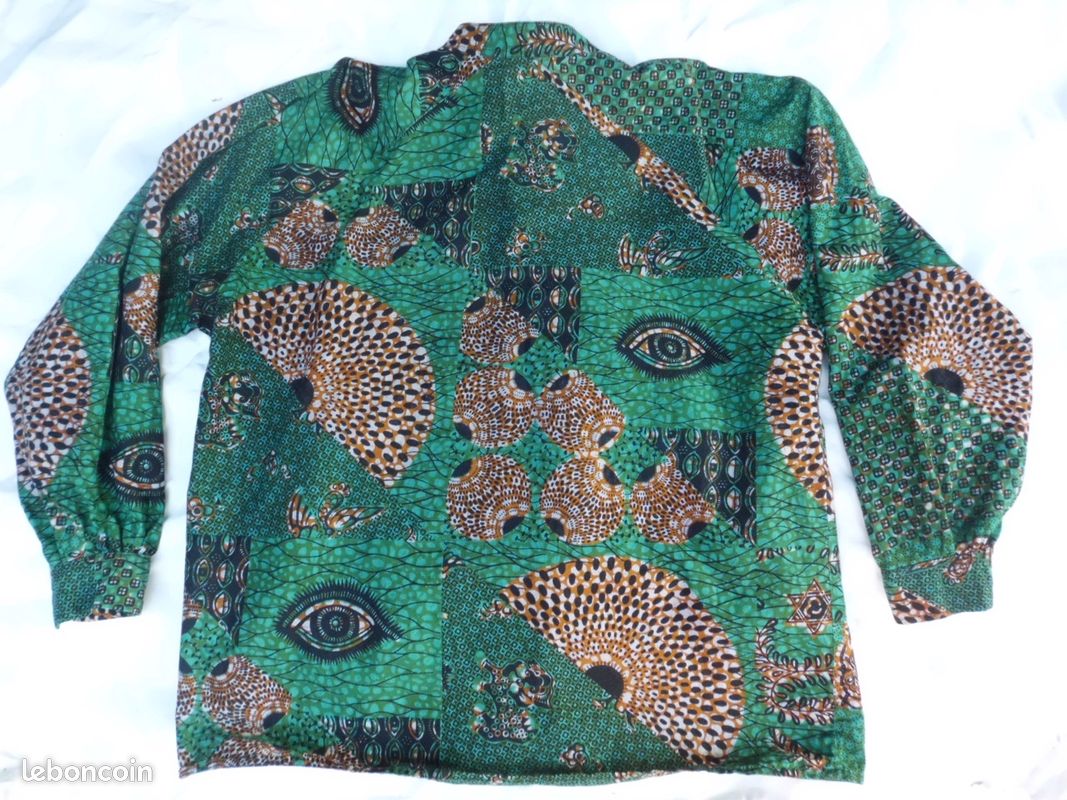 Chemise femme en Wax (image 2)