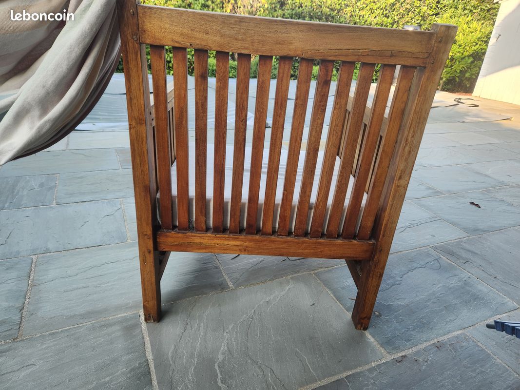 Fauteuil teck (image 3)