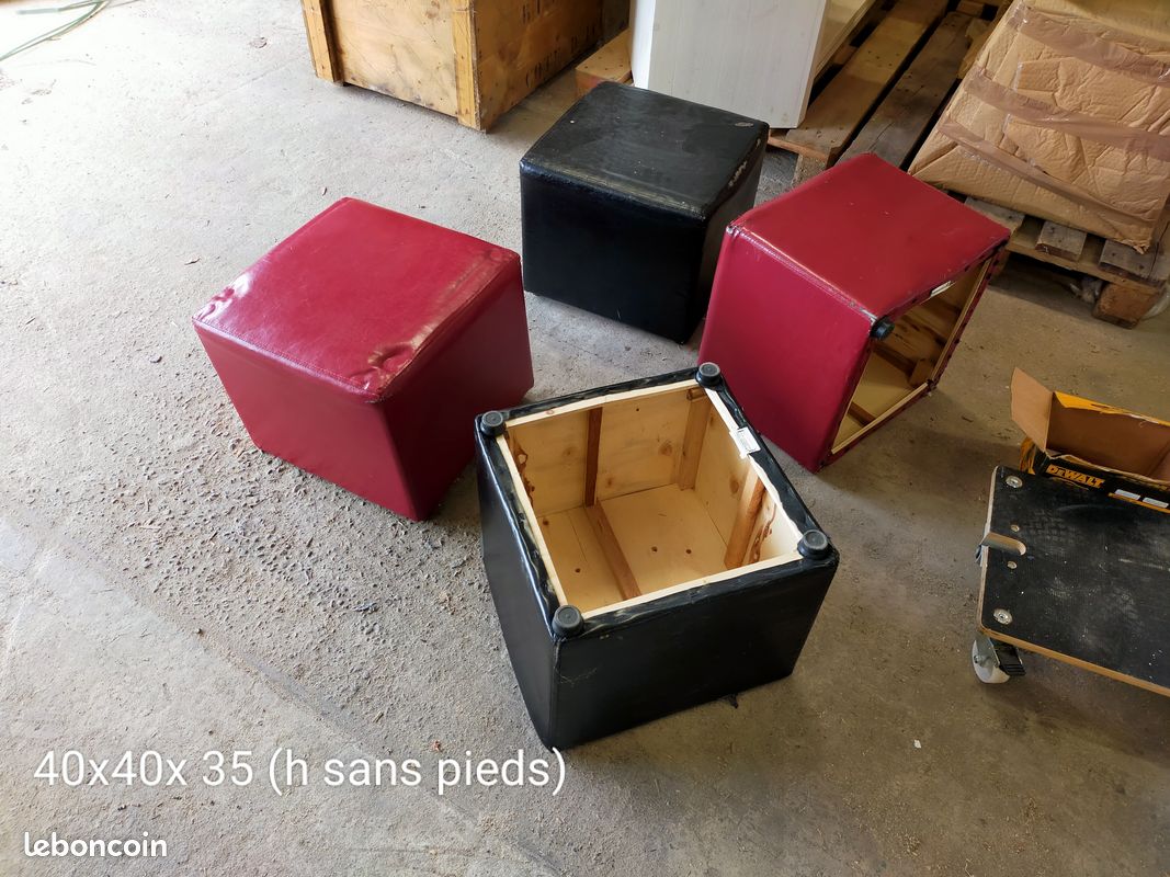 Poufs cube (image 1)