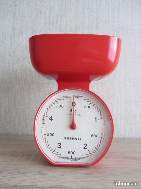 Balance De Cuisine Vintage POSSO Orange 1000g Années 70/80