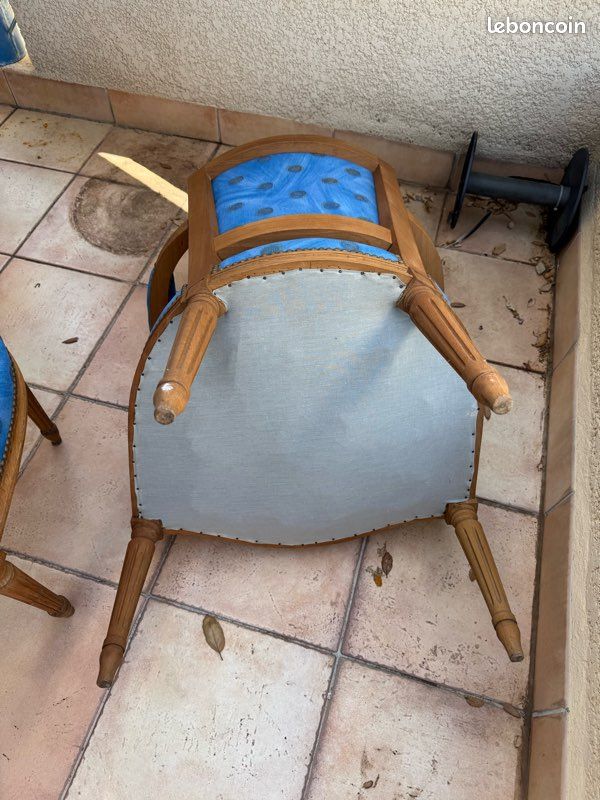 Fauteuil style Louis XVI – à restaurer (image 3)