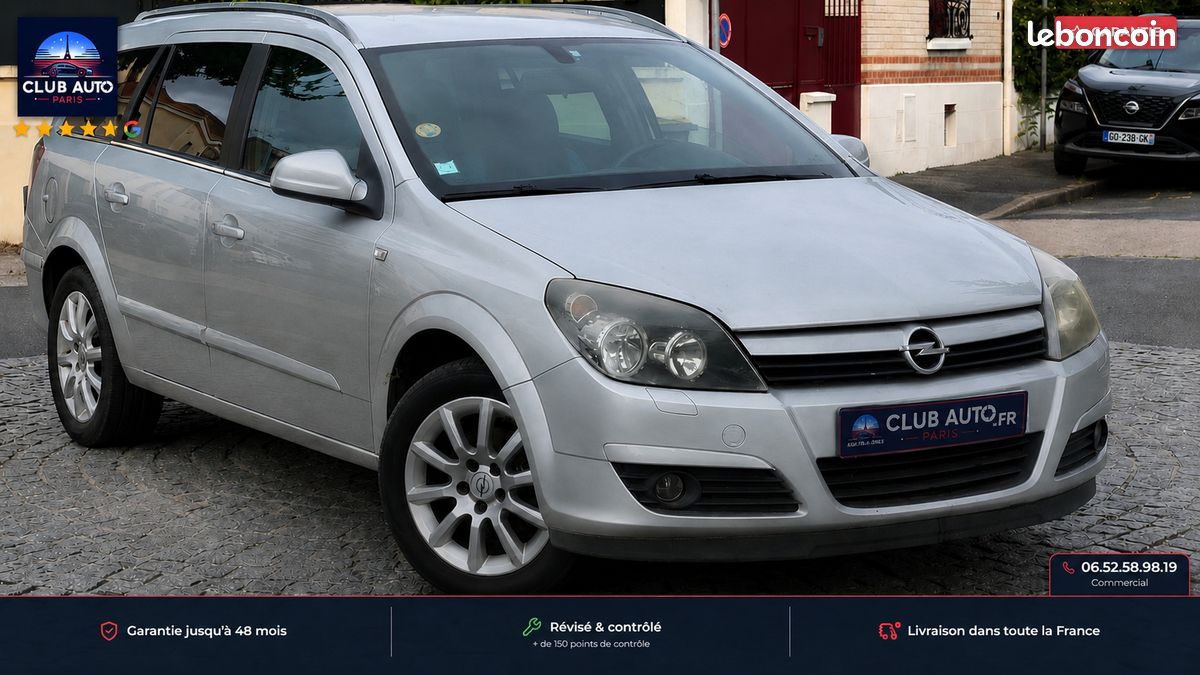 OPEL ASTRA BREAK 1.7 CDTi - GARANTIE - ROBUSTESSE ET POLYVALENCE - FAIBLE CONSOMMATiON - GRAND VOLUME DE CHARGEMENT (image 1)