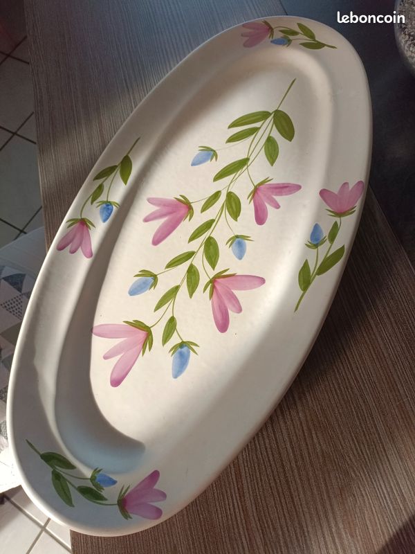 Joli plat ovale (image 3)
