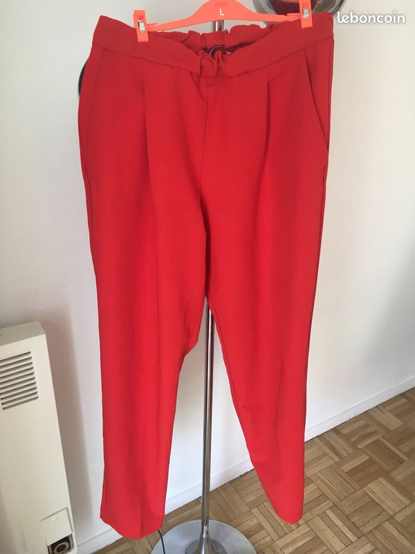 Pantalons carotte Bershka 38 (M, T2) (image 1)