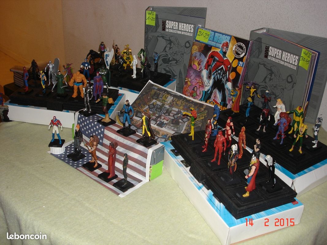 Figurine plomb collection marvel super héroes n° 79 : Wonder Man | Rakuten