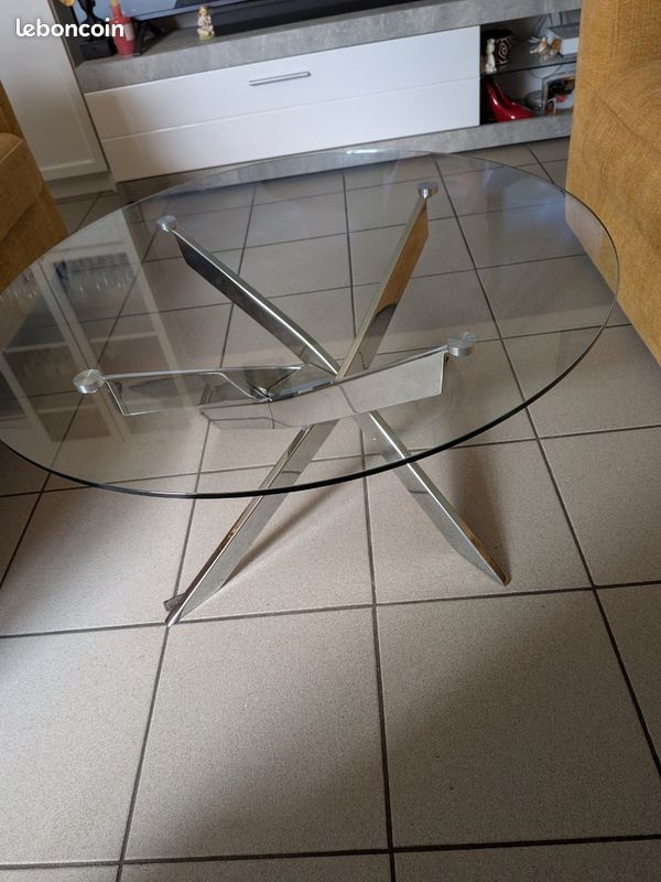 Table basse en verre trempé (image 3)