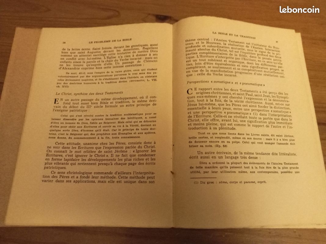 La lecture chrétienne de la Bible - Dom Célestin Charrier - Éditions de Maredsous (image 5)