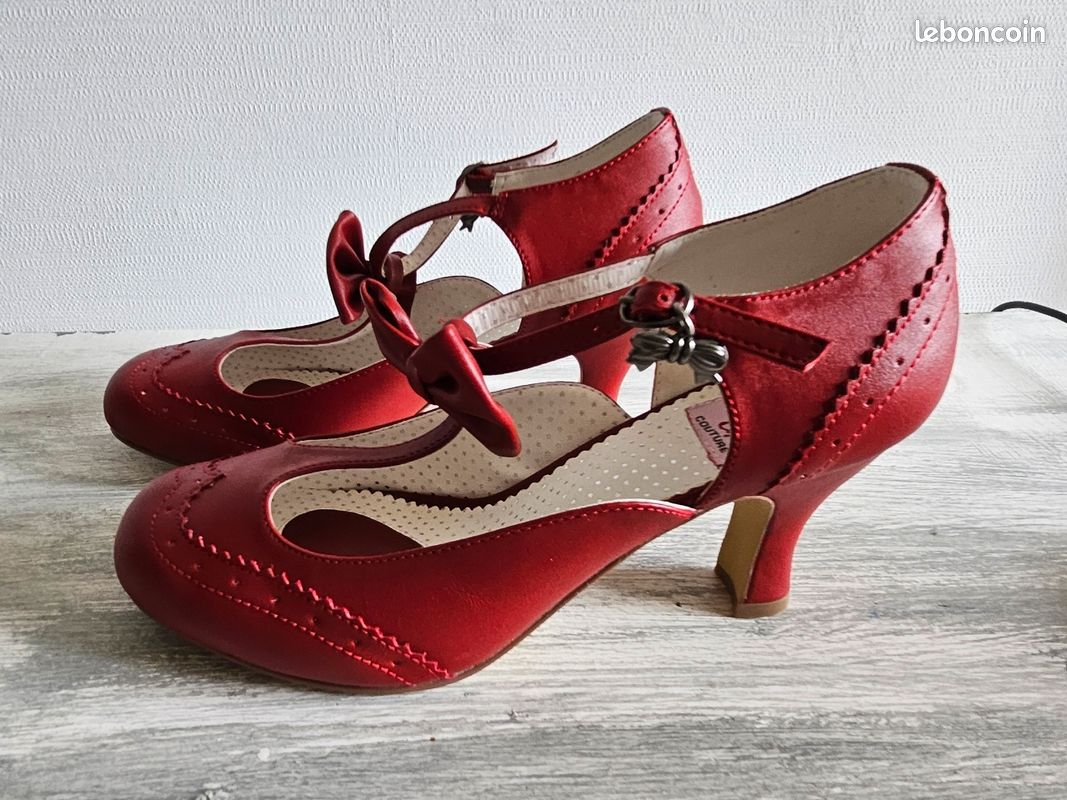 Escarpins Pin-up Couture Chaussures