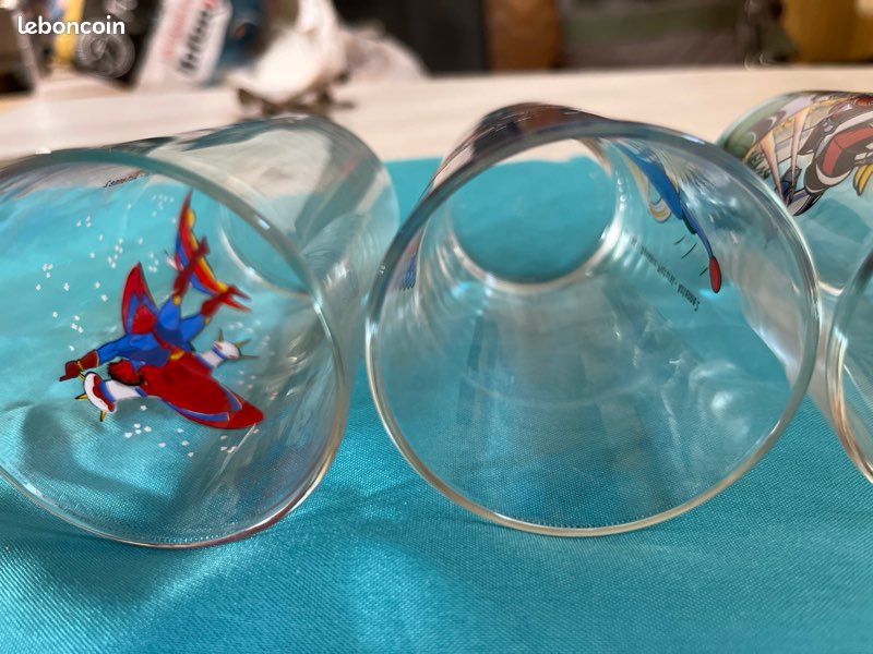 Lot verre goldorak X 3 (image 5)