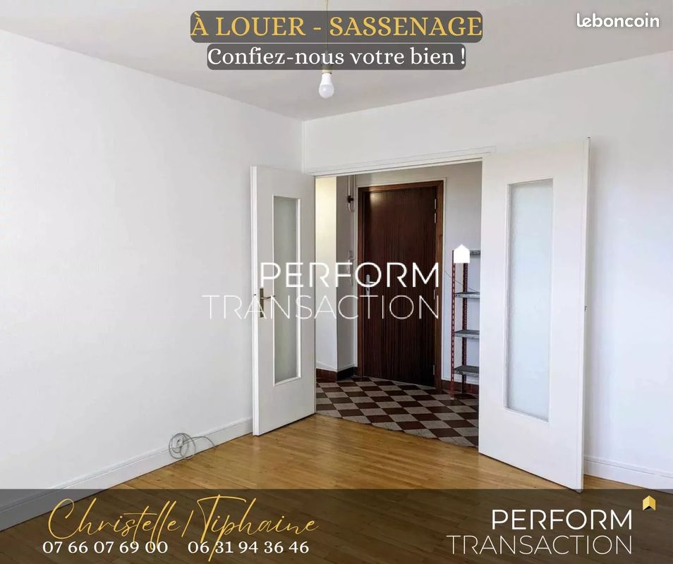 Appartement 2 pièces 46 m² · à Sassenage · 46 m² · 647 €/mois