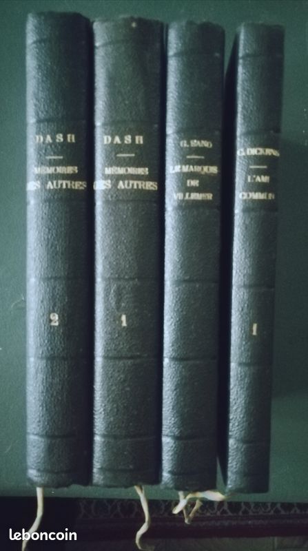 MEMOIRES DES AUTRES 2 tomes - LE MARQUIS DE VILLEMER - L'Ami Commun (image 1)