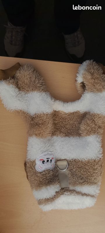 Manteau combinaison polaire petit chien (image 1)