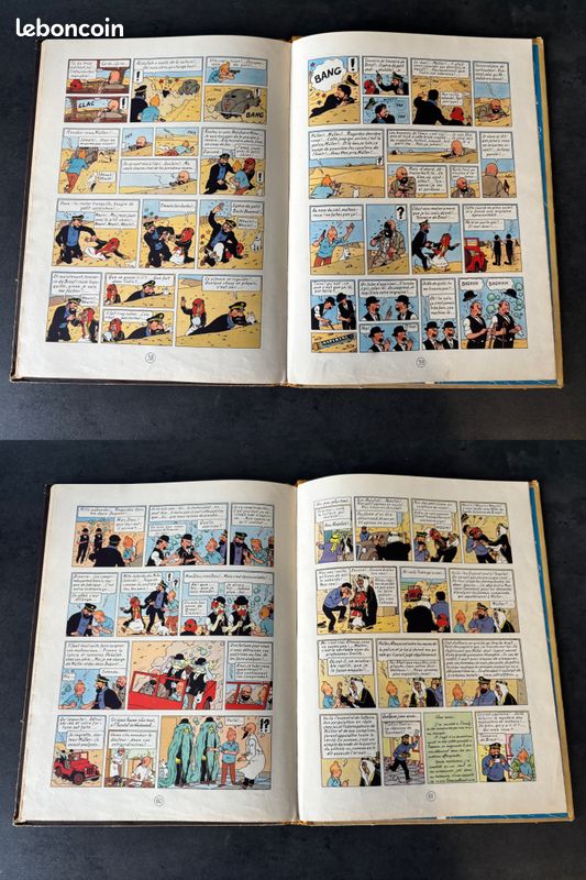 Tintin Au Pays De L'or Noir EO B4 De 1950 (image 15)