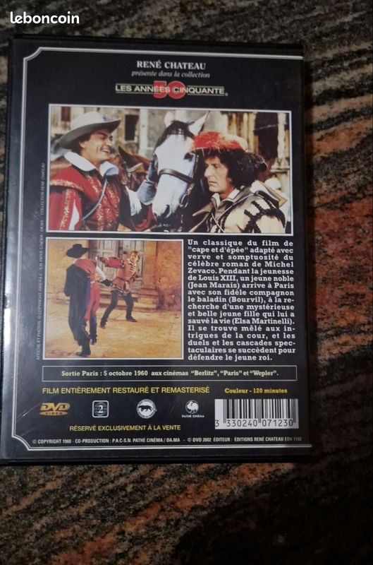 René CHATEAU: Les années cinquante Le Capitan Jean MARAIS (image 2)