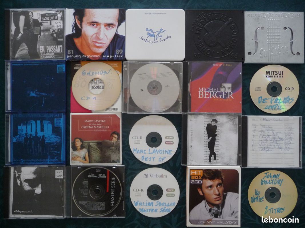 VEND CD MUSIQUE ET ARTISTES DIVERS (1ère série) (image 1)