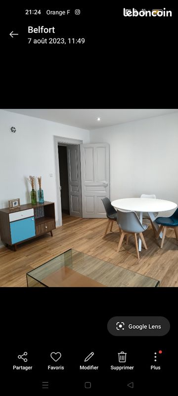 Appartement 2 pièces 41 m² · à Belfort · 41 m² · 540 €
