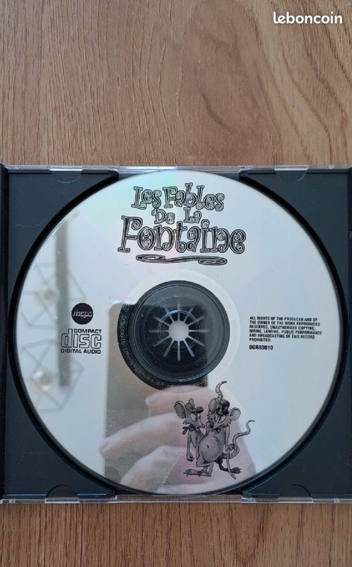Album CD Les Fables de La Fontaine (image 2)