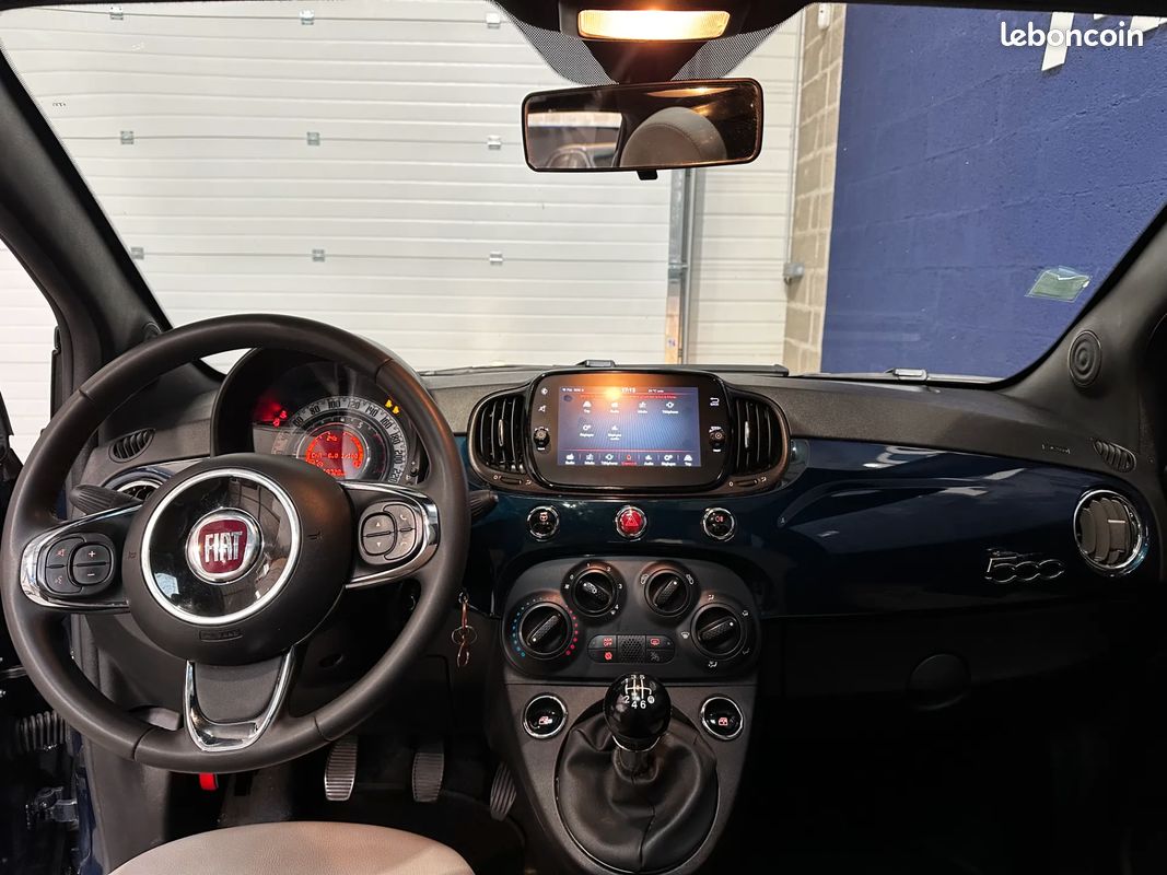 FIAT 500 1.0 Hybrid 70ch Dolcevita - 2022 - Toit Panoramique - Suivi complet - Carplay (image 13)