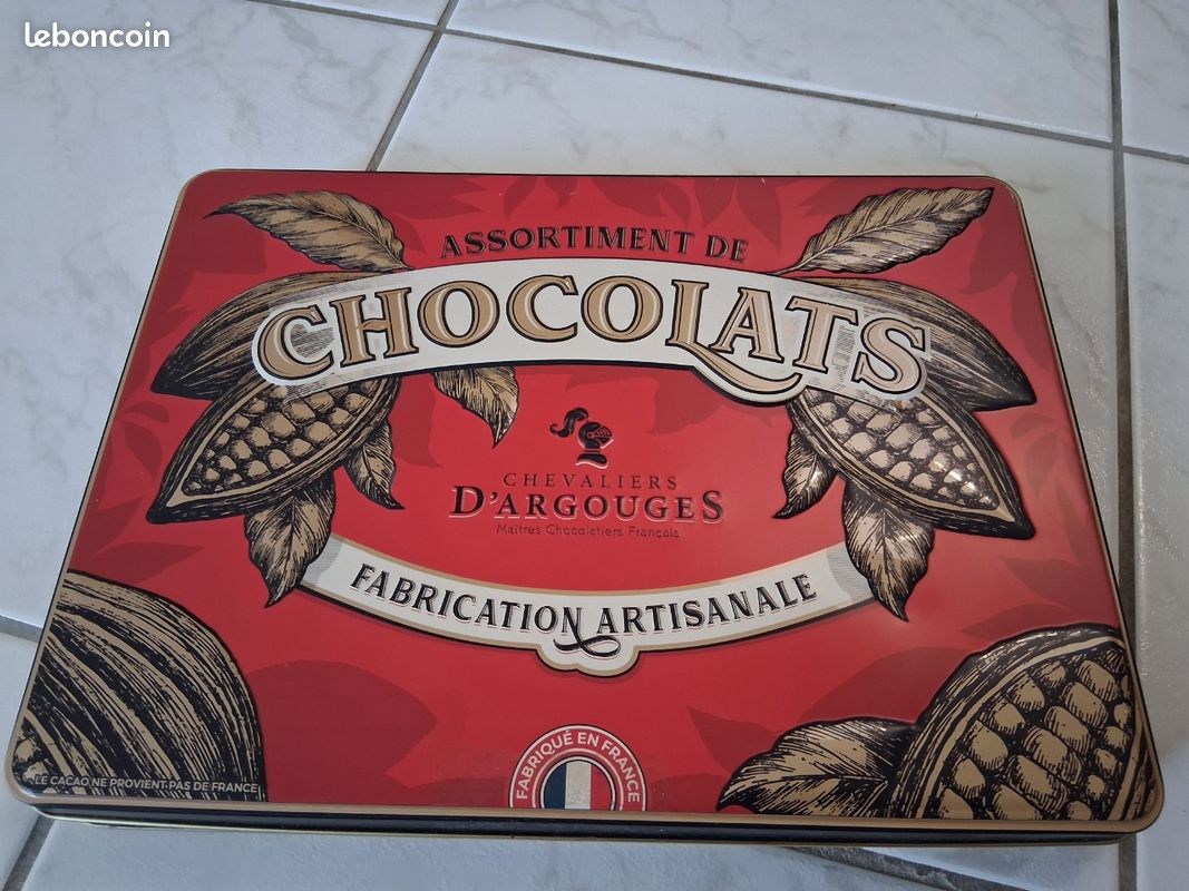 Boîte métallique chocolat (image 1)