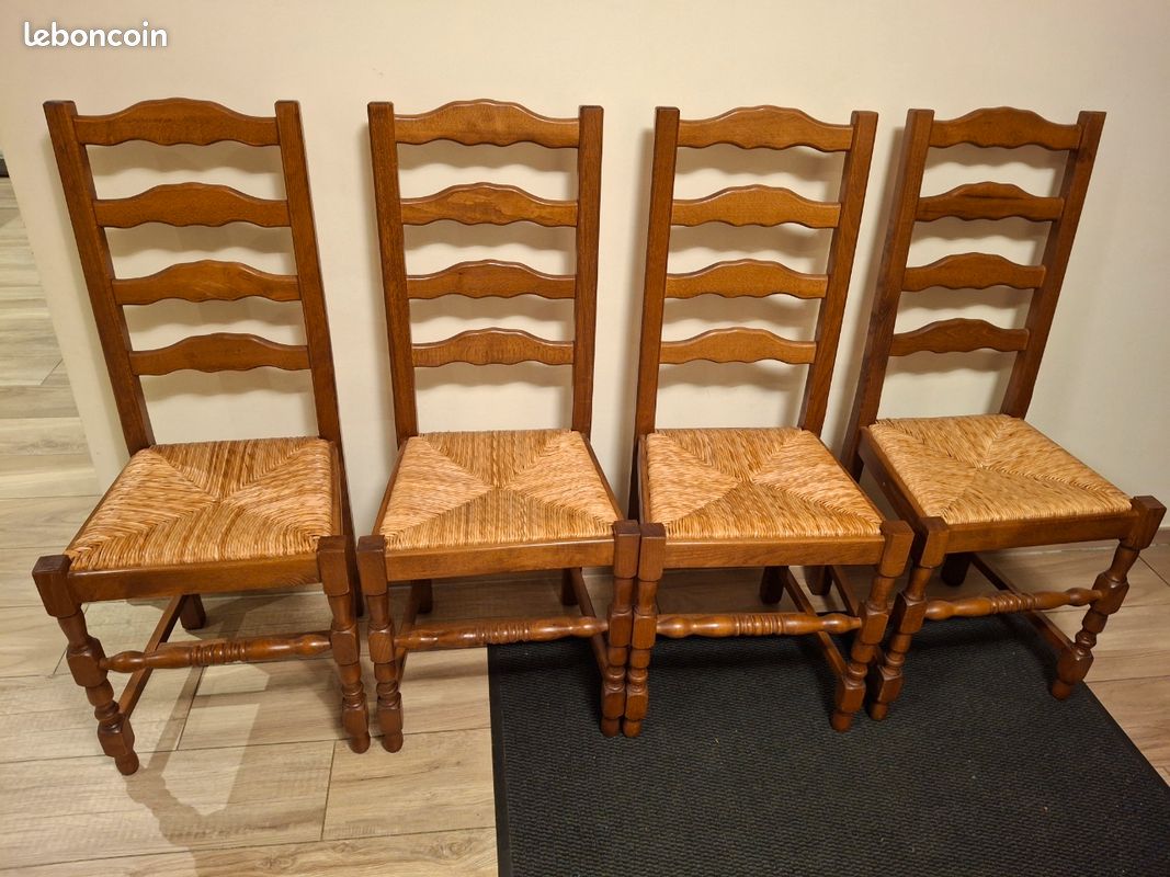 Chaises rustiques (image 1)
