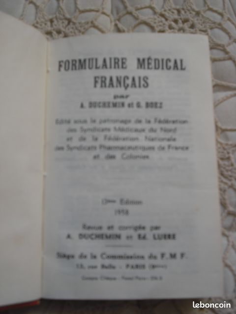 Formulaire Médical français (image 2)