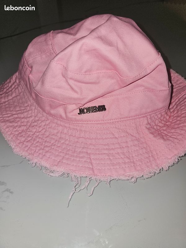 Bob jacquemus rose taille unique neuf (image 1)