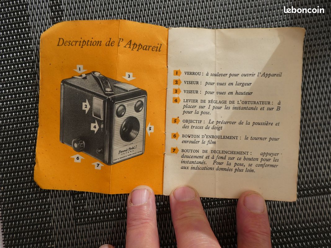 Ancien appareil photo Kodak Brownie 620 Photo Stock - Alamy