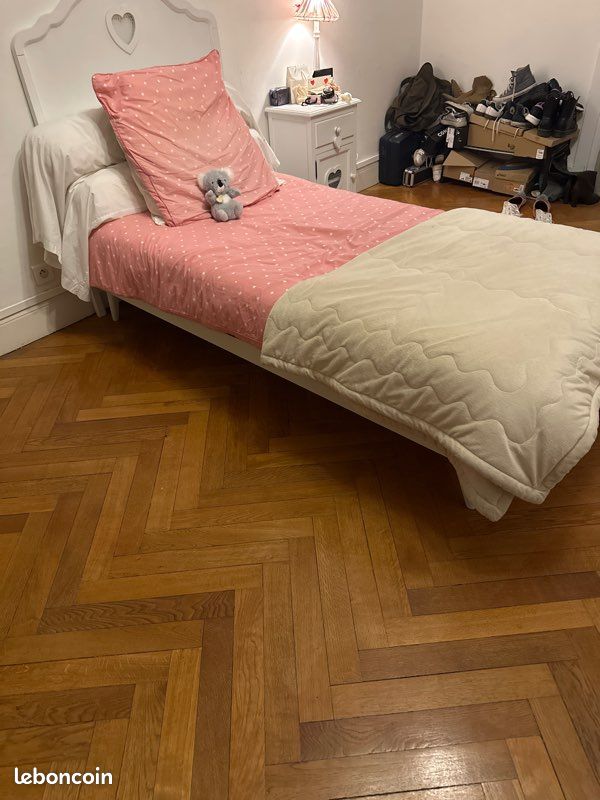 Sommier et matelas 1 place (image 2)