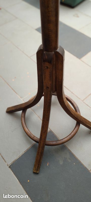 Porte manteau Baumann en bois courbé-vintage-fabrication française (image 6)