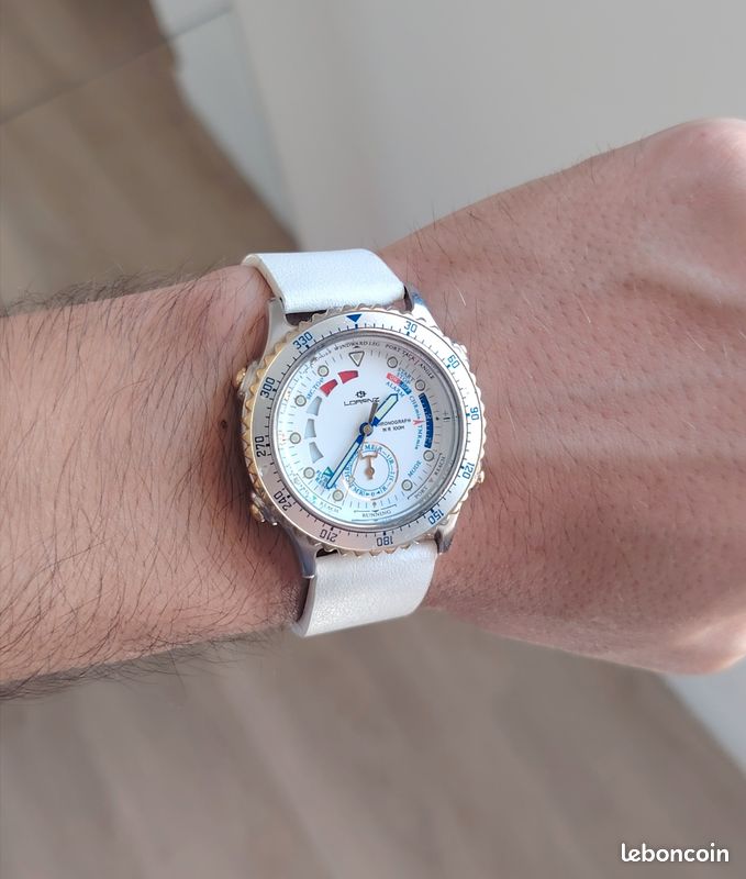Montre chronographe Lorenz Regatta Yachttimers 1990 (image 4)