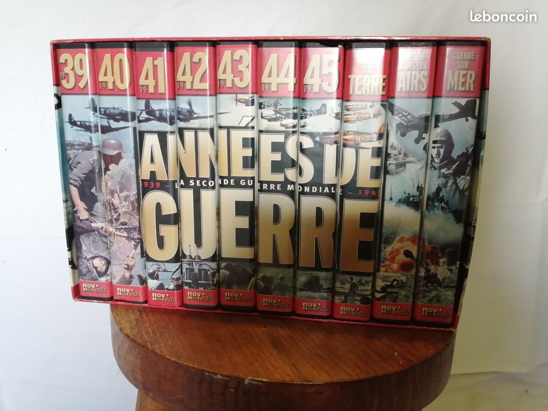 Lot de K7 vidéo VHS 2e Guerre Mondiale (image 1)