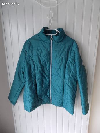 Doudoune verte Cosytech (taille 40) A15 Vêtements