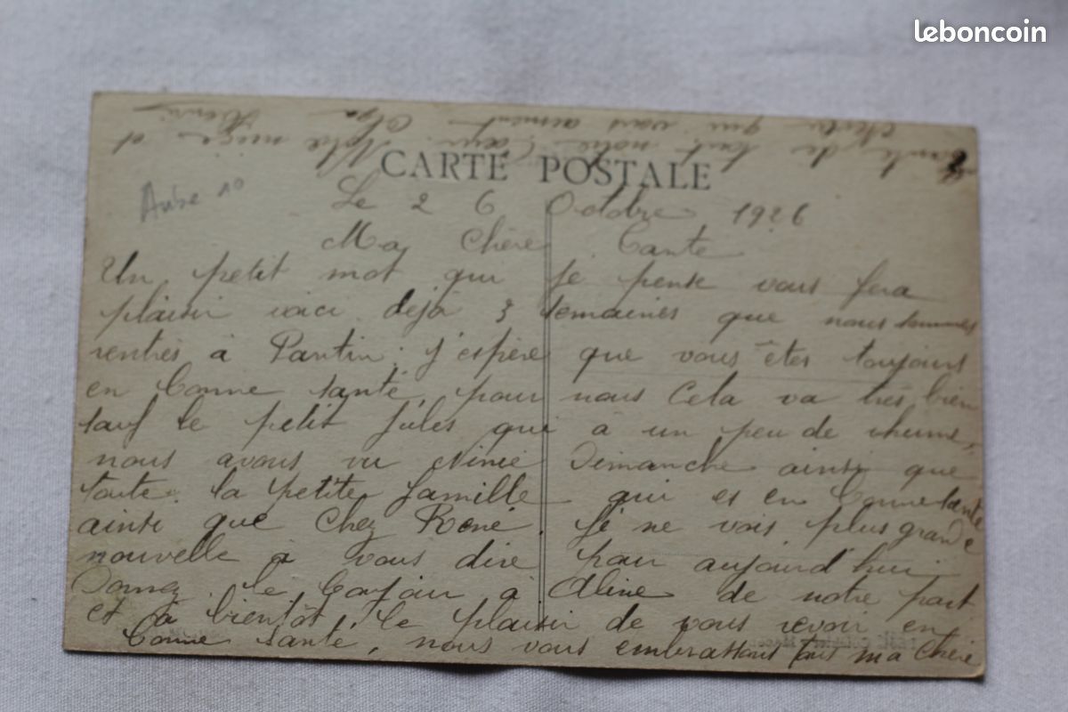 Carte Postale Ancienne Chalou – Portail, Essonne (91), Années 1910