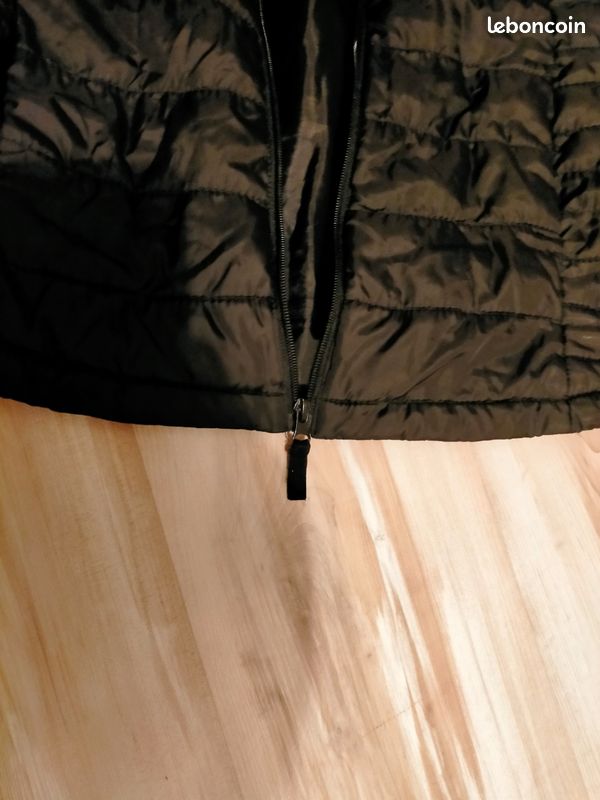 Doudoune Janina noire, taille 42. Très bon état (image 4)