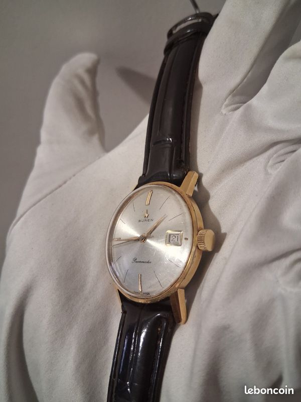 Mouvement Montre Mécanique Buren 10 1/2N Vintage - 23,6mm - Suisse - Pièce